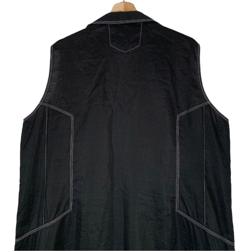 Nancy Lord Linen Sleeveless Midi Dress Size XL - Picture 5 of 7